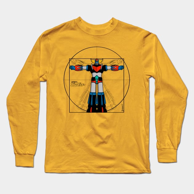 192 Vitru Grendizer Long Sleeve T-Shirt by Yexart